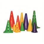 China Customized Logo Football Training Agility Cone Plastic Marker Cones manufacturer