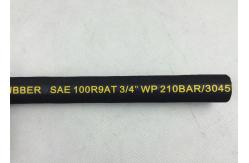 China SAE R9 4 Wire Hydraulic Hose , Spiral Reinforced high pressure flexible hose supplier