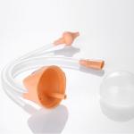 Infant Manual Nasal Aspirator Food Grade Silicone Baby Cleaning Products for sale