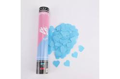 China 30cm Pink confetti cannons for sale, gender reveal confetti cannon supplier