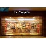 Commercial 2.2mm PC 12mm Tube Clear View Roller Shutters for sale