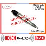 BOSCH 0445120354 Neutral Diesel Fuel Injector Assembly 0445120354 51101006180 For MAN Engine for sale