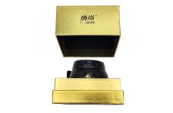 China Free Sample Customized Cardboard Gold Gift Jars for Skincare Packaging and Customized supplier