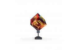 China Magic Square Rotating Custom Led Display Video Wall supplier