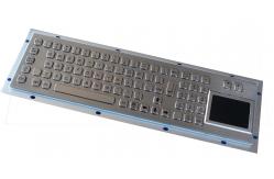 China Panel mount keyboard , Industrial Keyboard With Touchpad for information kiosk supplier
