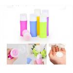 Portable Silicone Cosmetic Container Travel Size Bottles , 80ml