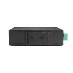 2 RJ45 Port Industrial Ethernet Switch Poe , IP40 Unmanaged Fiber Switch