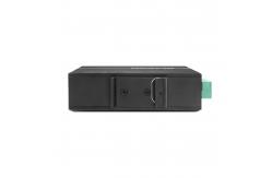 China 2 RJ45 Port Industrial Ethernet Switch Poe , IP40 Unmanaged Fiber Switch supplier