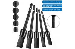 China 9pcs Auto Car Detailing Brush Set For Interior Cleaning supplier