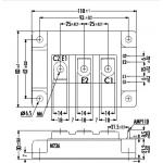 IGBT Power Module 2MBI600NTD-060-10 IGBT(600V 600A) FUJITSU IGBT Power Module for sale