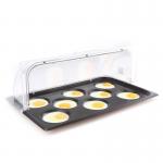 RK Bakeware China Rational Combi Oven Use GN1/1 Aluminum Gastronorm Egg Baking Tray Pan Nonstick for sale