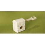 White Aluminum Awning Parts Arm Bar Awning Connection Kit