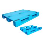 China 3 Runner 4 Way HDPE Plastic Pallets Non Toxic For Food manufacturer