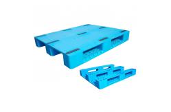 China 3 Runner 4 Way HDPE Plastic Pallets Non Toxic For Food supplier