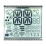 Positive Transflective TN Segment Code LCD Application For Thermostat for sale