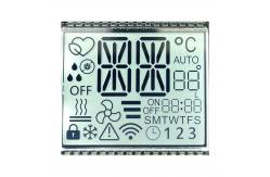 China Positive Transflective TN Segment Code LCD Application For Thermostat supplier