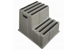 China Heavy Duty Plastic Step Stool With 500 Lbs Weight Capacity 12 Inches Height supplier