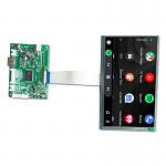 7 Inch HDMI LCD Display With HDMI VGA Controller Board IPS Viewing Angle for sale