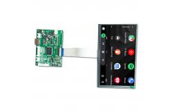 China 7 Inch HDMI LCD Display With HDMI VGA Controller Board IPS Viewing Angle supplier