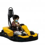 Remote Control Gears Electrical Go Kart Outdoor 43mm Terrain Clearance