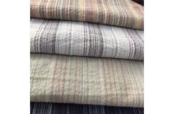China Stonewashed 80gsm-150gsm Check And Stripe Fabrics Yarn Dyed Linen For Clothing supplier