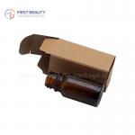 Round Glass Bottle Amber Essential Oil Bottle for sale