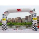 Outdoor Custom Inflatable Arch PLD - SA With Lighting System / Banners