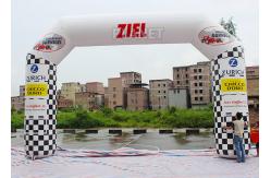 China Outdoor Custom Inflatable Arch PLD - SA With Lighting System / Banners supplier