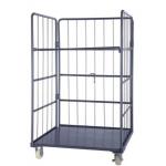 Folding Warehouse Storage Rolling Cage Container Trolley for sale