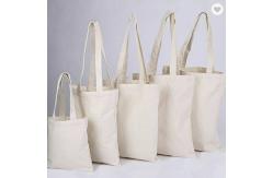 China 2022 Customized Totes With Logo Black Cotton Canvas Grocery Bags 230gsm supplier