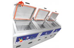 China SUS  53L Three Tank Ultrasonic Cleaner 900W For Engine Cylinder supplier