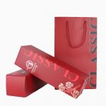 Custom Printed Decorative Paper Favor Bags Color Box With Handle Rope For Sale for sale