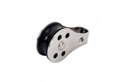 China Zinc Alloy Die Cast Pulley Single Wheel Screw Pulley supplier