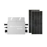 Aluminium Alloy Silver Micro Inverter 600w 230V Solar Power Inverter for sale