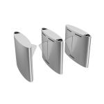 AC 220V Flap Barrier Turnstile Security Access Control Flap Gate System With Face Recognition for sale