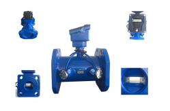 China High Precision Ultrasonic Water Meter , Digital Wireless Water Flow Meter supplier