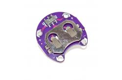 China Coin Cell Battery Holder CR2032 Battery Holder with A Small Slide Switch supplier