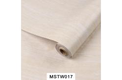 China 2m 3m 5m 10m Roll Wood Grain Wallpaper Moisture Proof Self Stick Wallpaper supplier