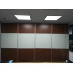 Folding Partition Walls Wooden  Mobile Sliding Wall For Commercial Office Building for sale