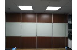 China Vinyl Partition Board MDF Melamine Operable Movable Partition Walls Sound Proof supplier