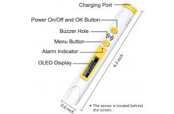China Handheld Pocket Geiger Counter Nuclear Radiation Detection Devices OEM supplier