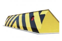 China High tonnage hydraulic control checkpoint road blocker system , LED light warning supplier