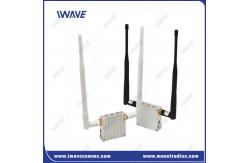 China 15km Drone Video Transmitter And Receiver Dual IP Camera With Mavlink Telemetry Data supplier