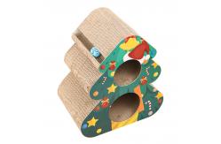 China Odm Christmas Tree Cat Scratch Board Pet Chew Toys supplier