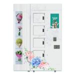 6 Channels Flower Vending Machine With Refrigeration Humidification System for sale