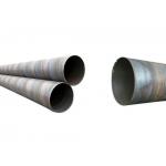 High Strength 0.8 - 12.75mm Construction Steel Pipe Hot Rolled Carbon Steel Pipe for sale