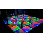 Indoor LED Dance Floor with Glowing Lighting Effect in RGB Colour and Floor Lighting for sale