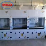 Low Noise Chemical Fume Hood With Wet Scrubber System 400m3/H Airflow for sale