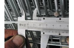 China Square Hole 6 Gauge Pvc Coated Mesh Panel Low Carbon Iron Wire supplier
