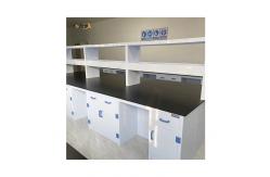 China Reagent Shelve Polypropylene Lab Bench Ultimate Workstation  Corrosion Resistant supplier